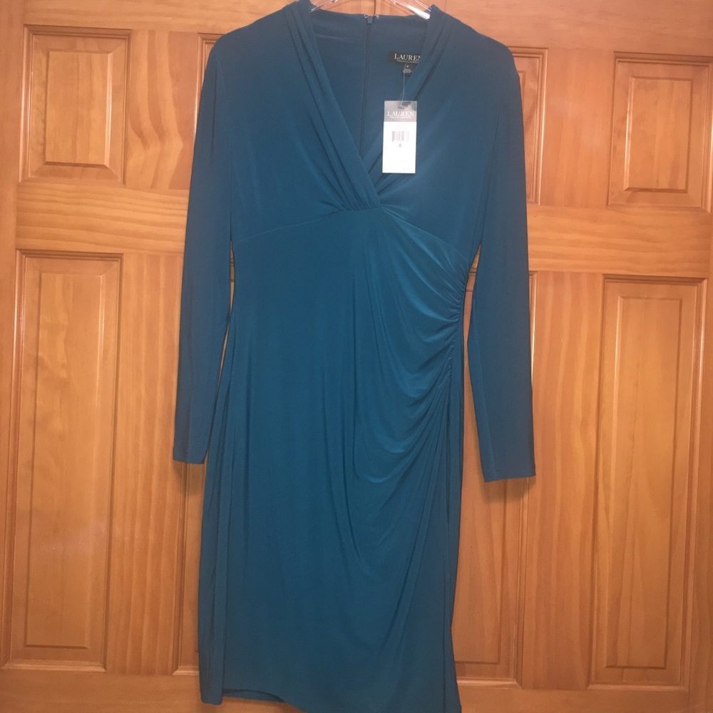 Lauren Ralph Lauren NWT Teal Dress